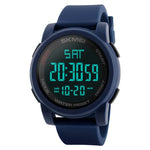 SKMEI 1257 Relógio Digital Desportivo Masculino de Moda para Exterior, à Prova de Água 50m