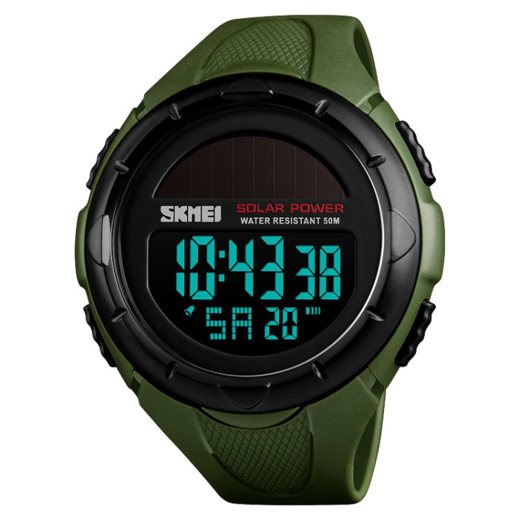 SKMEI 1405 Relógio Desportivo Solar de Moda para Exterior Multifuncional, à Prova de Água 50m, Relógio Digital Masculino