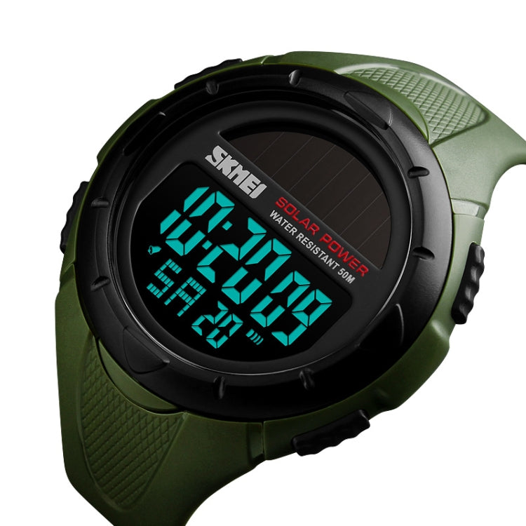 SKMEI 1405 Relógio Desportivo Solar de Moda para Exterior Multifuncional, à Prova de Água 50m, Relógio Digital Masculino