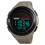 SKMEI 1405 Relógio Desportivo Solar de Moda para Exterior Multifuncional, à Prova de Água 50m, Relógio Digital Masculino