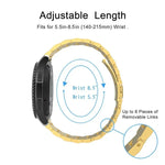 Correia de Relógio em Aço Inoxidável para Samsung Gear S3 22mm