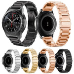 Correia de Relógio em Aço Inoxidável para Samsung Gear S3 22mm