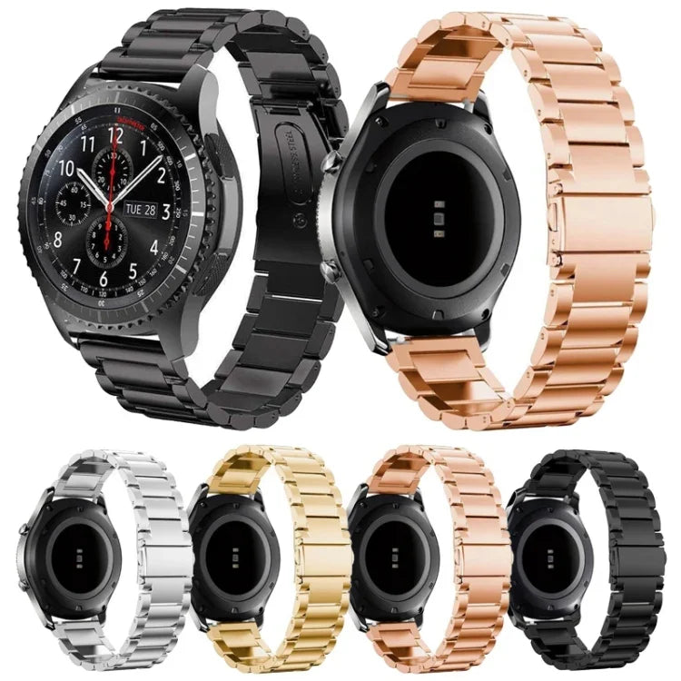 Correia de Relógio em Aço Inoxidável para Samsung Gear S3 22mm