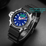 Relógio Digital Masculino Multifuncional SANDA 3008 para Desportos ao Ar Livre, Noctilucente, 50m à Prova de Água
