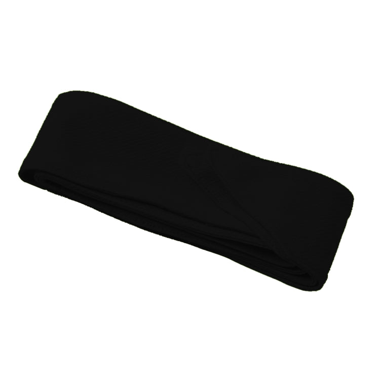Bandana unissexo elástica para exercício, ioga e ginásio, que absorve o suor, faixa para a cabeça, faixa de suor, lenço para a cabeça, tamanho: 1.2*0.06m, faixa de suor para a cabeça (preto)