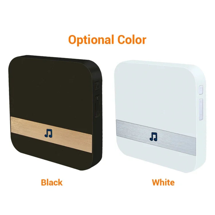 Receptor de Campainha B10 com 52 Toques e 110dB, Baixo Consumo, Ferramenta para Porta de Casa, Ficha EU, AC 90-260V, B10 Branco Ficha EU