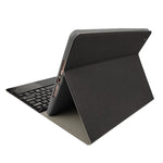 RK102C Teclado Bluetooth Magnético Destacável de Plástico com Touchpad + Capa de TPU com Padrão de Seda para iPad 10.2, com Suporte para Caneta e Suporte, RK102C
