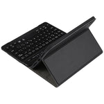 A06S Teclado Bluetooth TPU Ultra-fino com Retroiluminação e Textura de Pele de Cordeiro Destacável Capa de Couro para Tablet com Suporte para iPad mini 6 / mini 7, A06S