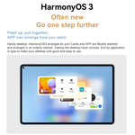 HarmonyOS 3 Qualcomm Snapdragon 888 Octa Core, Suporte Duplo WiFi / BT / GPS, Sem Suporte Google Play, GOT-AL09 8GB+256GB