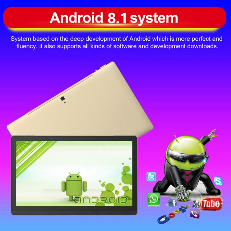 Android 8.1 MTK6797 Deca Core 2,1GHz, Dual SIM, Suporta GPS, OTG, WiFi, BT