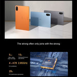 MagicOS 7.0 Dimensity 8100 Octa Core, 8 Altifalantes Bateria Grande 10050mAh, Sem Suporte Google, 8GB+128GB