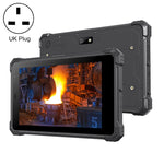 IP68 à prova de água, choque e poeira, Android 10.0 MT6771 Octa Core, suporte GPS/WiFi/BT/NFC, ficha UK, 8 polegadas 4GB+64GB