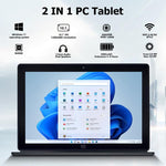 Windows 10, Intel Celeron J3455 Quad Core, Suporte para Cartão TF, HDMI, Bluetooth e WiFi Duplo, Teclado Não Incluído, N4000 4 Núcleos 8GB+128GB