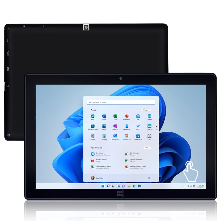 Windows 10, Intel Celeron J3455 Quad Core, Suporte para Cartão TF, HDMI, Bluetooth e WiFi Duplo, Teclado Não Incluído, N4000 4 Núcleos 8GB+128GB