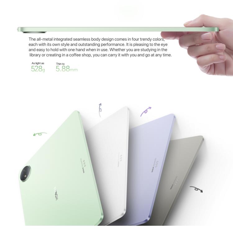 Tablet PC Honor MagicPad3 12,5 polegadas WiFi, 8GB+256GB MagicOS 9.0.1 Qualcomm Snapdragon 8 Gen3 Octa Core, 8GB+256GB