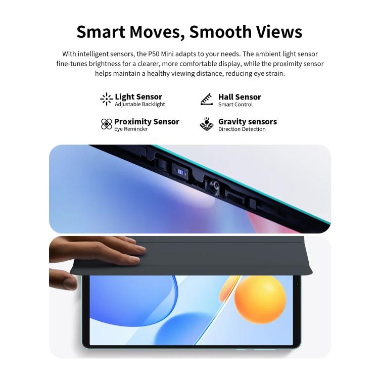 Tablet PC Teclast P50 Mini WiFi, 4GB+128GB, 8,7 polegadas Android 15 Unisoc T606 Octa Core, P50 Mini