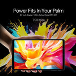 Tablet PC Teclast T50 Mini 4G LTE, 8GB+128GB, 8,7 polegadas Android 15 MediaTek Helio G99 Octa Core, Suporta Dual SIM, T50 Mini