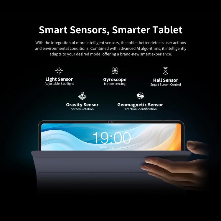 Tablet PC Teclast T60 Pro 4G LTE, 8GB+128GB, 12 polegadas Android 15 MediaTek Helio G99 Octa Core, Suporta Dual SIM, T60 Pro