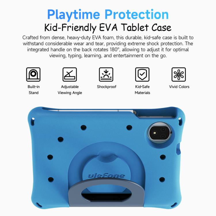 Tablet Infantil Ulefone Tab A10 Pro, 6GB+128GB, 8.68 polegadas Android 15 MediaTek Helio G91 Octa Core Rede 4G, Ficha UE