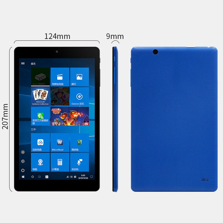 Windows 10, Intel Atom Z8300 Quad Core, suporte cartão TF & HDMI & Bluetooth & WiFi, 4GB+64GB / Z8300 2.5D