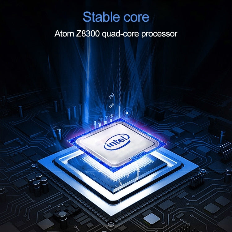 Windows 10, Intel Atom Z8300 Quad Core, suporte cartão TF & HDMI & Bluetooth & WiFi, 4GB+64GB / Z8300 2.5D