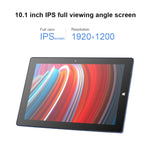 Sistema Windows 10, Intel Gemini Lake N4120 Quad Core até 2,6GHz, com Teclado e Caneta Stylus, Suporte para WiFi de Banda Dupla, Bluetooth, Cartão TF e HDMI, Ficha US, W10 com Teclado e Caneta Stylus