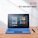 Sistema Windows 10, Intel Gemini Lake N4120 Quad Core até 2,6GHz, com Teclado e Caneta Stylus, Suporte para WiFi de Banda Dupla, Bluetooth, Cartão TF e HDMI, Ficha US, W10 com Teclado e Caneta Stylus