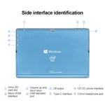 Sistema Windows 10, Intel Gemini Lake N4120 Quad Core até 2,6GHz, com Teclado e Caneta Stylus, Suporte para WiFi de Banda Dupla, Bluetooth, Cartão TF e HDMI, Ficha US, W10 com Teclado e Caneta Stylus