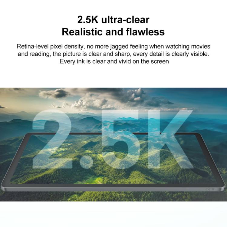 Lenovo Xiaoxin Pad 11 Ecrã Paperlike, Tablet WiFi 11 polegadas, 8GB+128GB, Android 15, MediaTek Dimensity 6300 Octa Core, Ficha EUA, Ecrã Suave 8GB+128GB