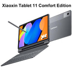 Lenovo Xiaoxin Pad 11 Ecrã Paperlike, Tablet WiFi 11 polegadas, 8GB+128GB, Android 15, MediaTek Dimensity 6300 Octa Core, Ficha EUA, Ecrã Suave 8GB+128GB