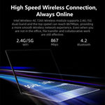 Windows 10 Home, Intel Core i5-8259U Quad Core 2,3GHz-3,8GHz, suporte para WiFi de banda dupla / Bluetooth / extensão de cartão TF (cinzento escuro), i5-8259U 8GB+512GB