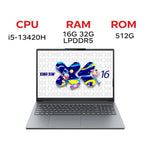 Portátil Lenovo XiaoXin 16 SE 2025, 16 polegadas, 16GB+512GB, Windows 11, Intel Core i5-13420H 8-Core, Ficha US, XiaoXin 16 SE 2025