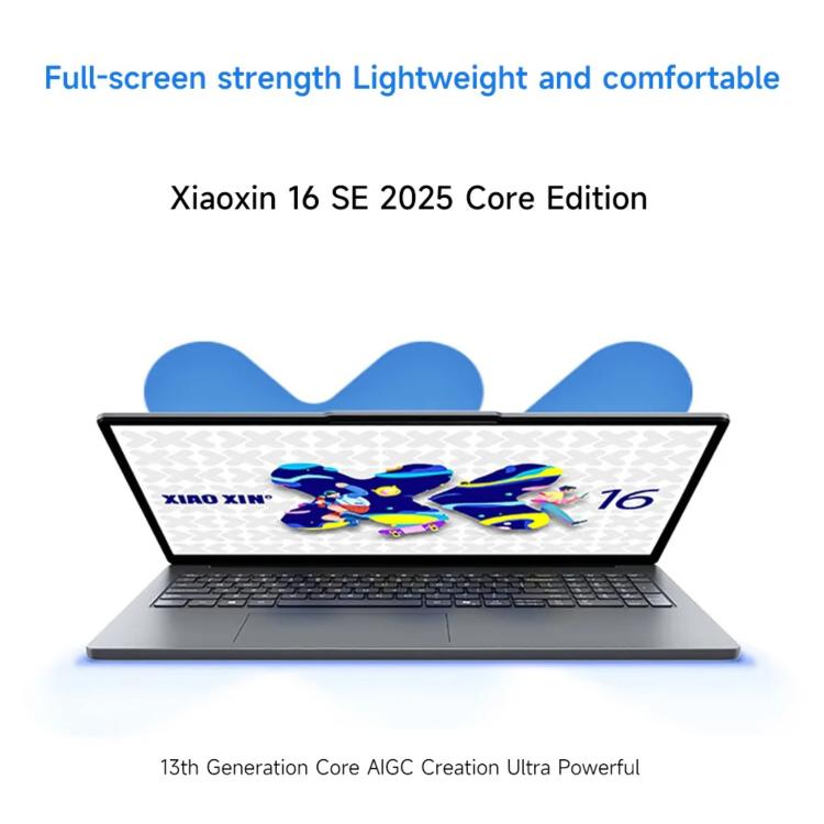 Portátil Lenovo XiaoXin 16 SE 2025, 16 polegadas, 16GB+512GB, Windows 11, Intel Core i5-13420H 8-Core, Ficha US, XiaoXin 16 SE 2025