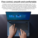 Windows 10 Professional Edition, Intel Core i5-1135G7 Quad Core até 4,2GHz, Suporta WiFi 6 & Bluetooth & HDMI, Ficha US (Azul), Yoga 1JCD Core i5