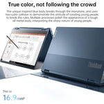 Windows 10 Professional Edition, Intel Core i5-1135G7 Quad Core até 4,2GHz, Suporta WiFi 6 & Bluetooth & HDMI, Ficha US (Azul), Yoga 1JCD Core i5