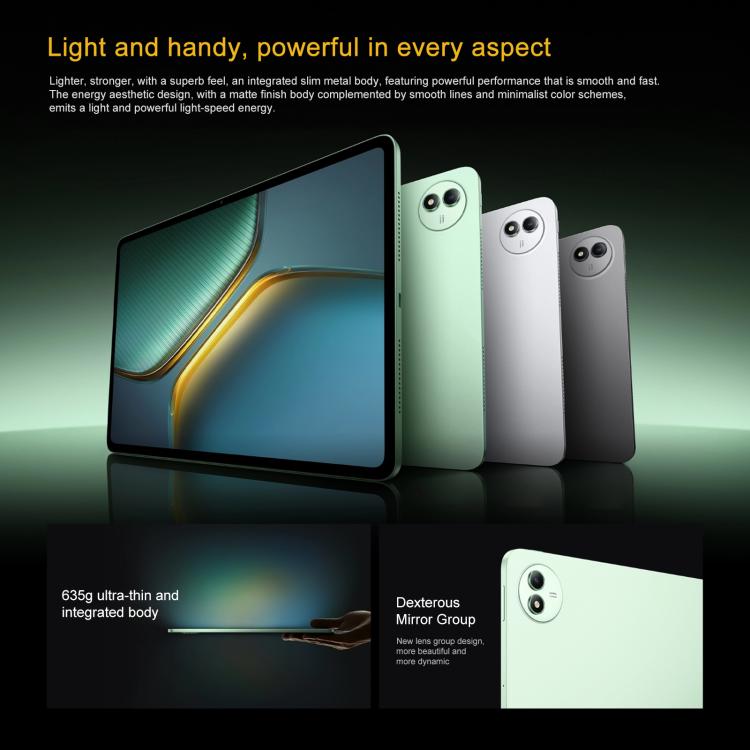 Tablet PC iQOO Pad5 Pro 13 polegadas, 8GB+256GB, OriginOS 5 MediaTek Dimensity 9400+ Octa Core, 8GB+256GB