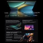 Tablet PC iQOO Pad5 Pro 13 polegadas, 12GB+512GB, OriginOS 5 MediaTek Dimensity 9400+ Octa Core, 12GB+512GB