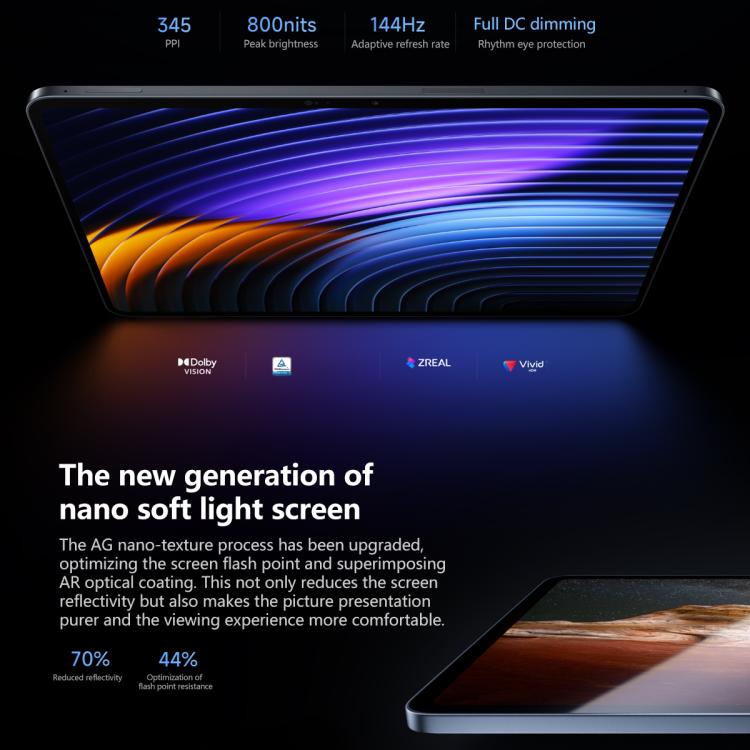 Xiaomi Pad 8 Pro 11,2 polegadas, 16GB+512GB, HyperOS 3 Qualcomm Snapdragon 8 Elite Octa Core, 16GB+512GB