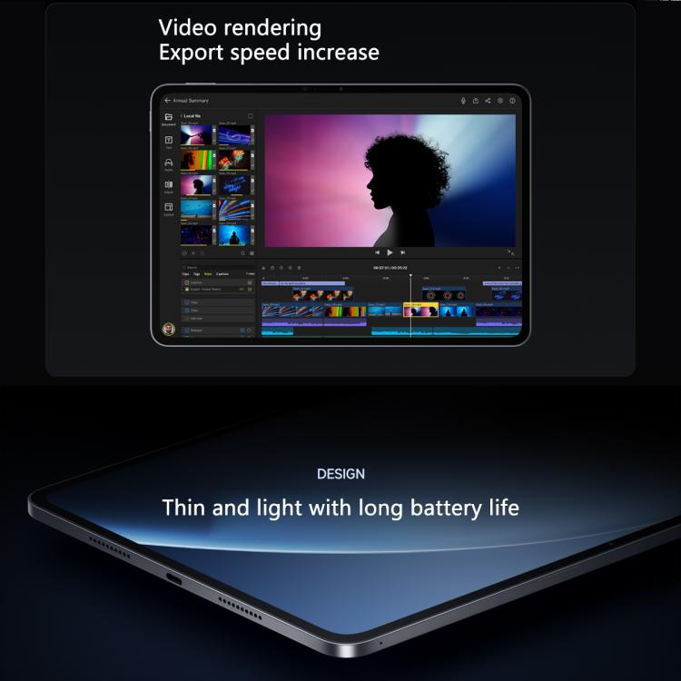 Xiaomi Pad 8 Pro 11,2 polegadas, 16GB+512GB, HyperOS 3 Qualcomm Snapdragon 8 Elite Octa Core, 16GB+512GB