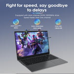 Portátil GXMO G156 15.6 polegadas, 16GB+512GB, Windows 11 AMD Ryzen 7 5825U Octa Core, Suporte Desbloqueio por Impressão Digital, Ficha US, 32GB+1TB