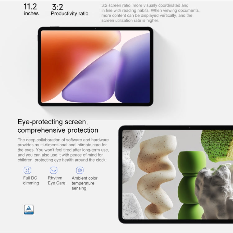 Xiaomi Pad 7 11,2 polegadas, 8GB+256GB, HyperOS 2 Qualcomm Snapdragon 7+ Gen3 Octa Core, 8GB+256GB
