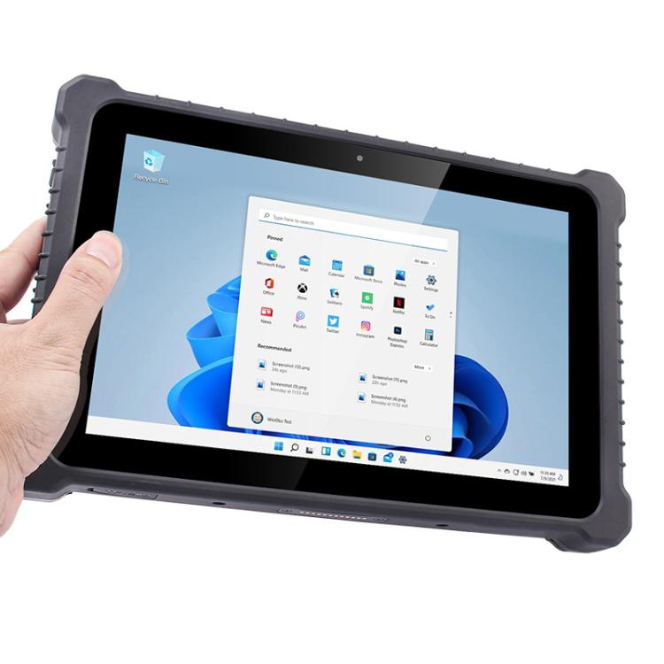 UNIWA WinPad W105 Tablet PC Resistente, 8GB+128GB, 10,1 polegadas Windows 11 Pro Intel Core i5-1235U, Ficha UK, WinPad W105