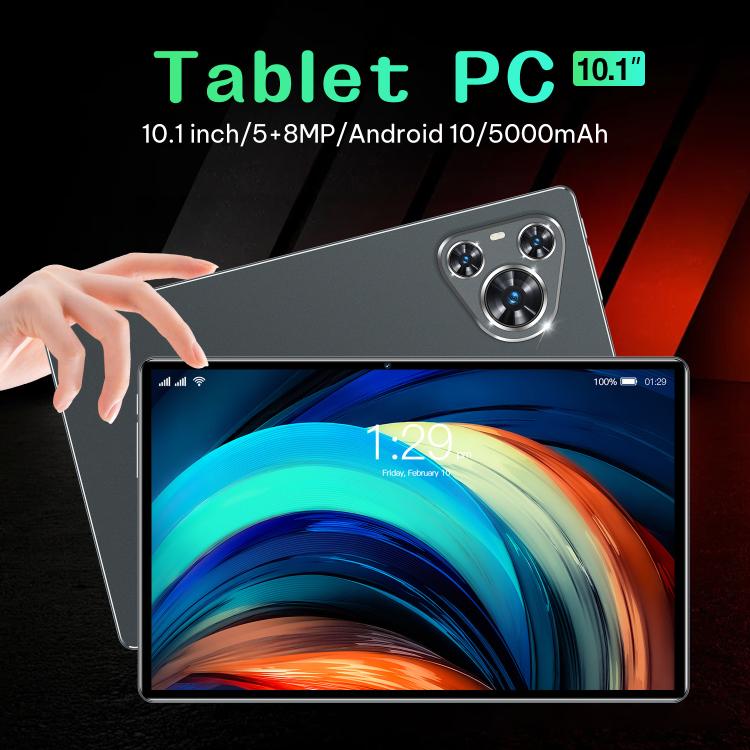 BDF P70 Tablet PC 4G LTE 10,1 polegadas, 6GB+128GB, Android 10 MTK6750 Octa Core, Suporte Dual SIM, Ficha EU, 8GB+256GB, Ficha EU
