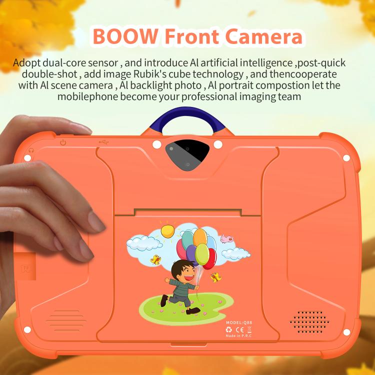 BDF C8 Tablet PC Infantil WiFi de 7 polegadas, 1GB+16GB, Android 8.1 MTK6735 Octa Core CPU, Ficha EUA, 3GB+32GB