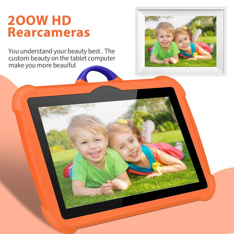 BDF C8 7 inch WiFi Kids Tablet PC, 2GB+32GB, Android 8.1 MTK6735 Octa Core CPU, US Plug, 4GB+64GB
