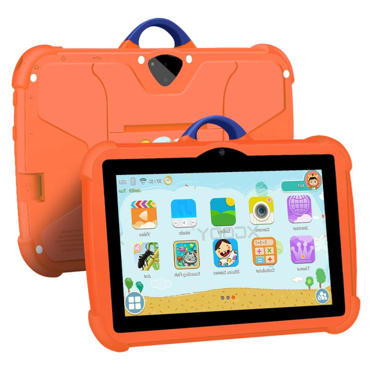 BDF C8 Tablet PC Infantil WiFi de 7 polegadas, 2GB+32GB, Android 8.1 MTK6735 Octa Core CPU, Ficha EUA, 4GB+64GB