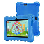 BDF T7 Tablet PC Infantil WiFi de 7 polegadas com Capa de Silicone, 1GB+16GB, Android 8.1 MTK6735 Quad Core CPU, Ficha EUA, 3GB+32GB