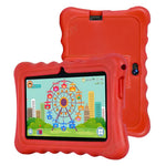 BDF T7 Tablet PC Infantil WiFi de 7 polegadas com Capa de Silicone, 1GB+16GB, Android 8.1 MTK6735 Quad Core CPU, Ficha EUA, 3GB+32GB