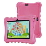 BDF T7 Tablet PC Infantil WiFi de 7 polegadas com Capa de Silicone, 2GB+32GB, Android 8.1 MTK6735 Quad Core CPU, Ficha EUA, 4GB+64GB