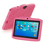 Tablet PC Infantil BDF WiFi 7 polegadas com Capa de Silicone Cogumelo, 2GB+32GB, Android 8.1 MTK6735 CPU Quad Core, Plugue EUA, 4GB+64GB